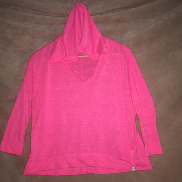 Hollister Soft Sheer Loose Cover up Sweater Beach Cover Up - Picture 2 of 8